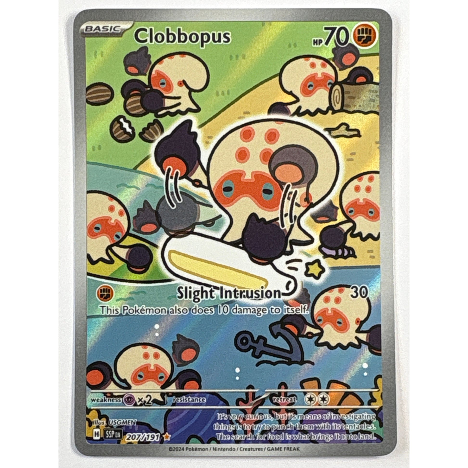 Clobbopus Holo Illustration Rare 207/191 | Local Legends Cards & Collectibles