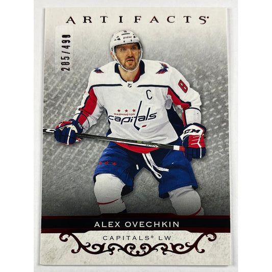 2021-22 Artifacts Alexander Ovechkin Ruby /499