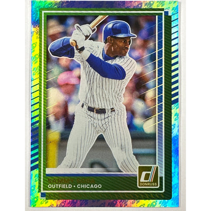 2025 Donruss Sammy Sosa 💯 Emoji