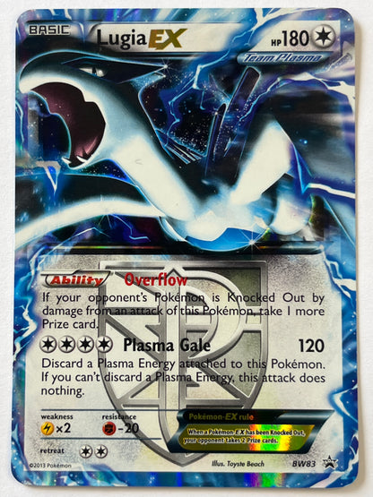 Lugia EX Holo Black Star Promo BW83