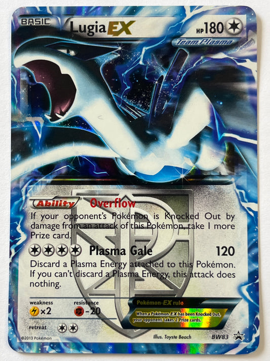 Lugia EX Holo Black Star Promo BW83
