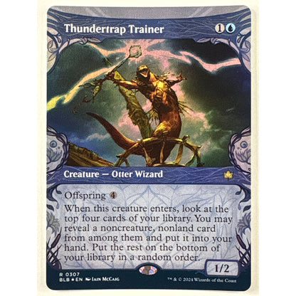 Thundertrap Trainer Borderless Foil Rare 0307