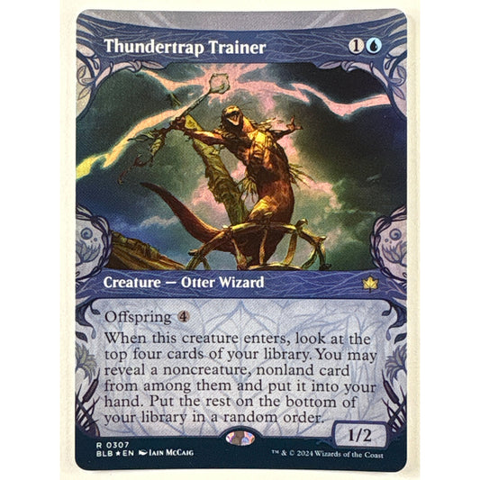 Thundertrap Trainer Borderless Foil Rare 0307