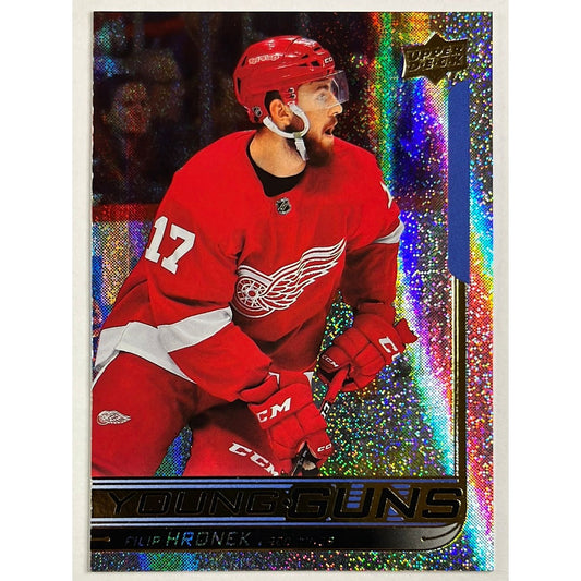 2018-19 Series 1 Filip Hronek Young Guns Speckled Rainbow Foil