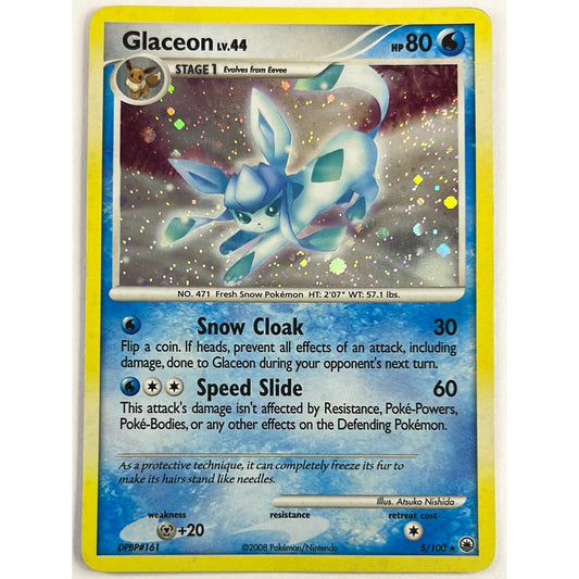 Glaceon LV. 44 Holo Rare 5/100