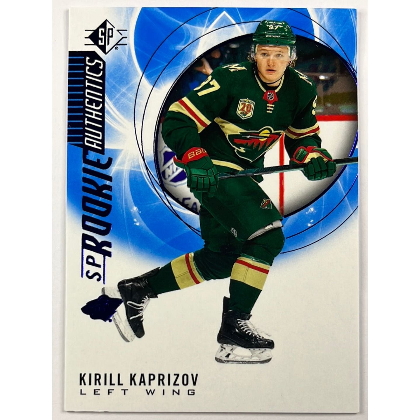 2020-21 SP Kirill Kaprizov Blue Rookie Authentics