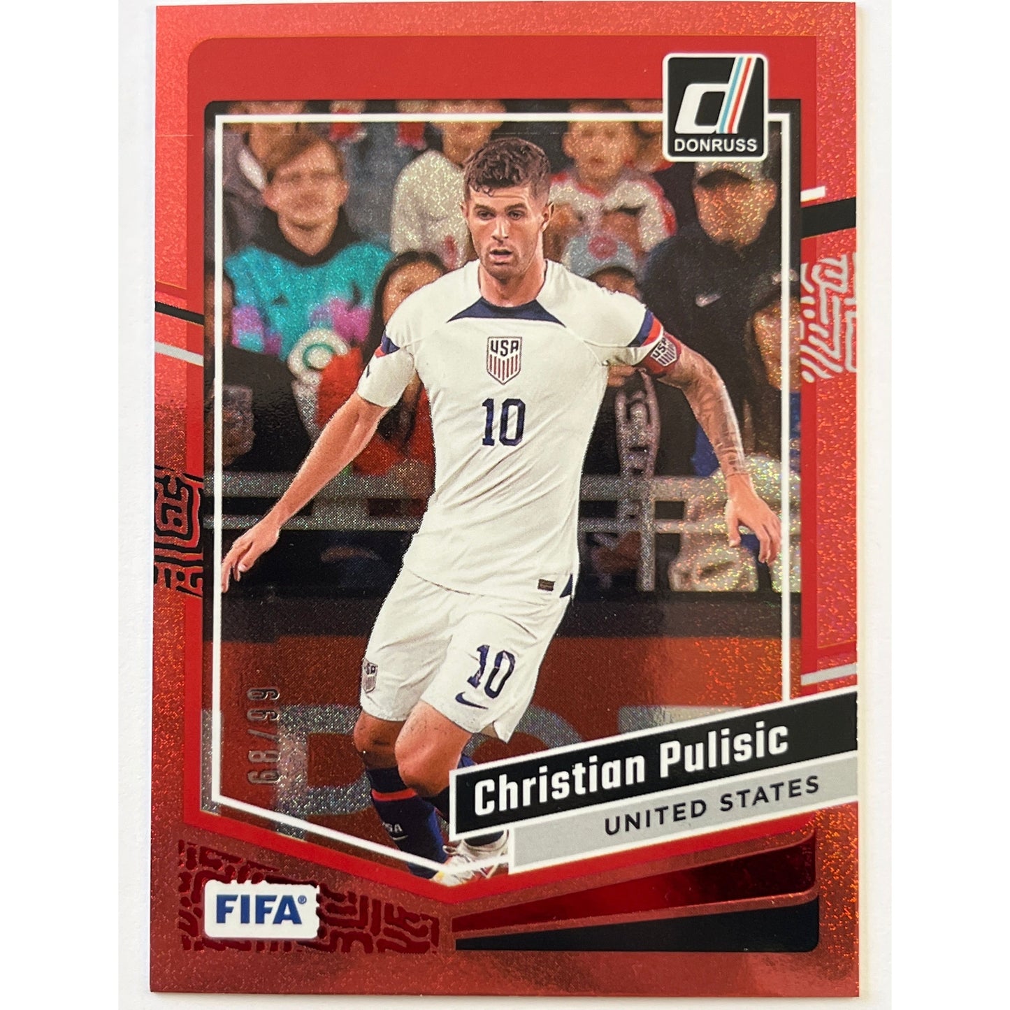 2023-24 Donruss Christian Pulisic Red Prizm /99
