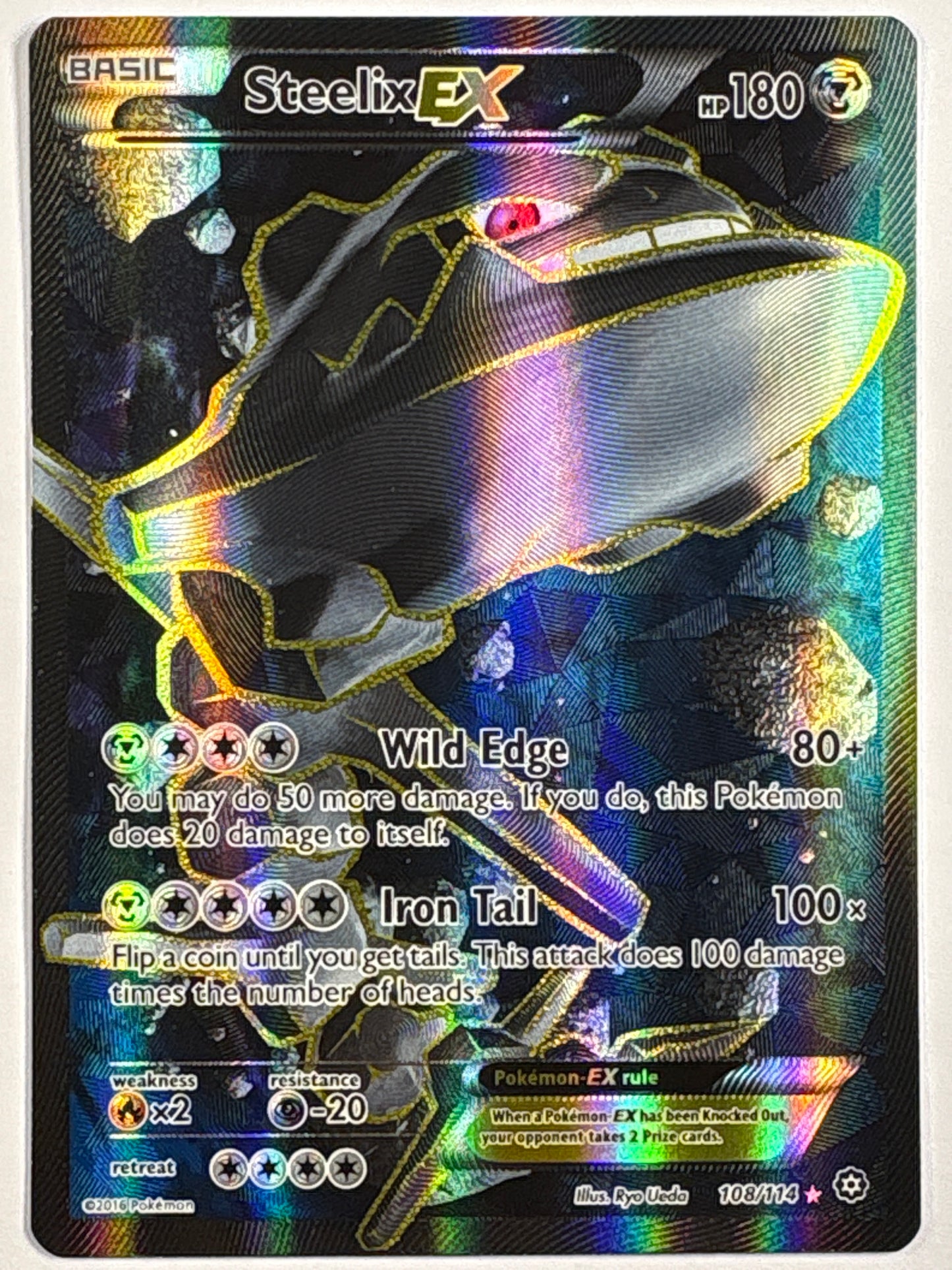Steelix EX Holo Ultra Rare 108/114 | Local Legends Cards & Collectibles