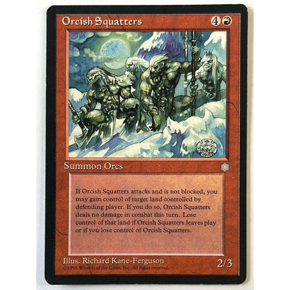 1995 MTG Orcish Squatters Non Holo | Local Legends Cards & Collectibles