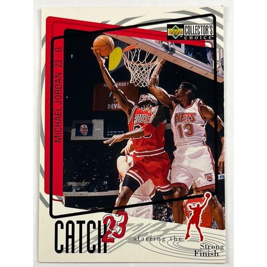 1997-98 Collectors Choice Michael Jordan Catch 23