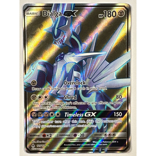 Dialga GX Holo Ultra Rare 125/131