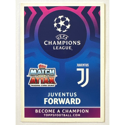 2018-19 Topps Match Attax Cristiano Ronaldo Likited Edition Super Squad Purple Holo