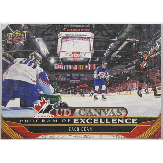 2024-25 Series 2 Zach Dean UD Canvas Program Of Excellence