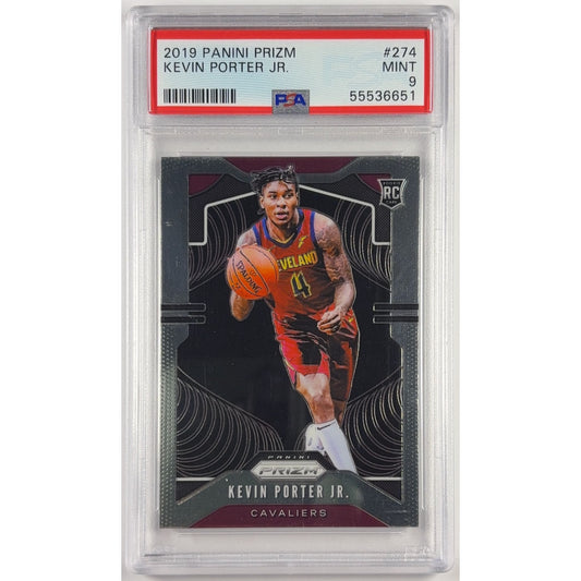 2019-20 Panini Prizm Kevin Porter JR. RC PSA 9 MINT