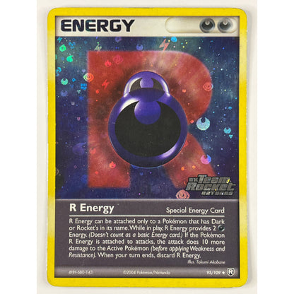 *STAMPED R Energy Uncommon Reverse Holo 95/109