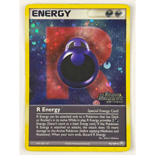 *STAMPED R Energy Uncommon Reverse Holo 95/109