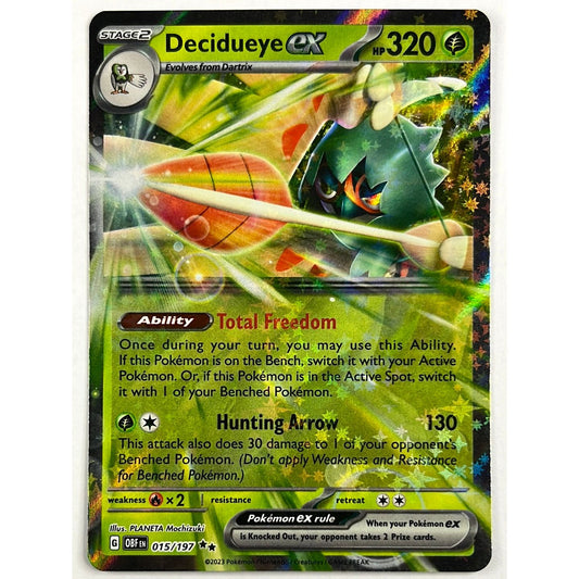 Decidueye EX Double Rare 15/197