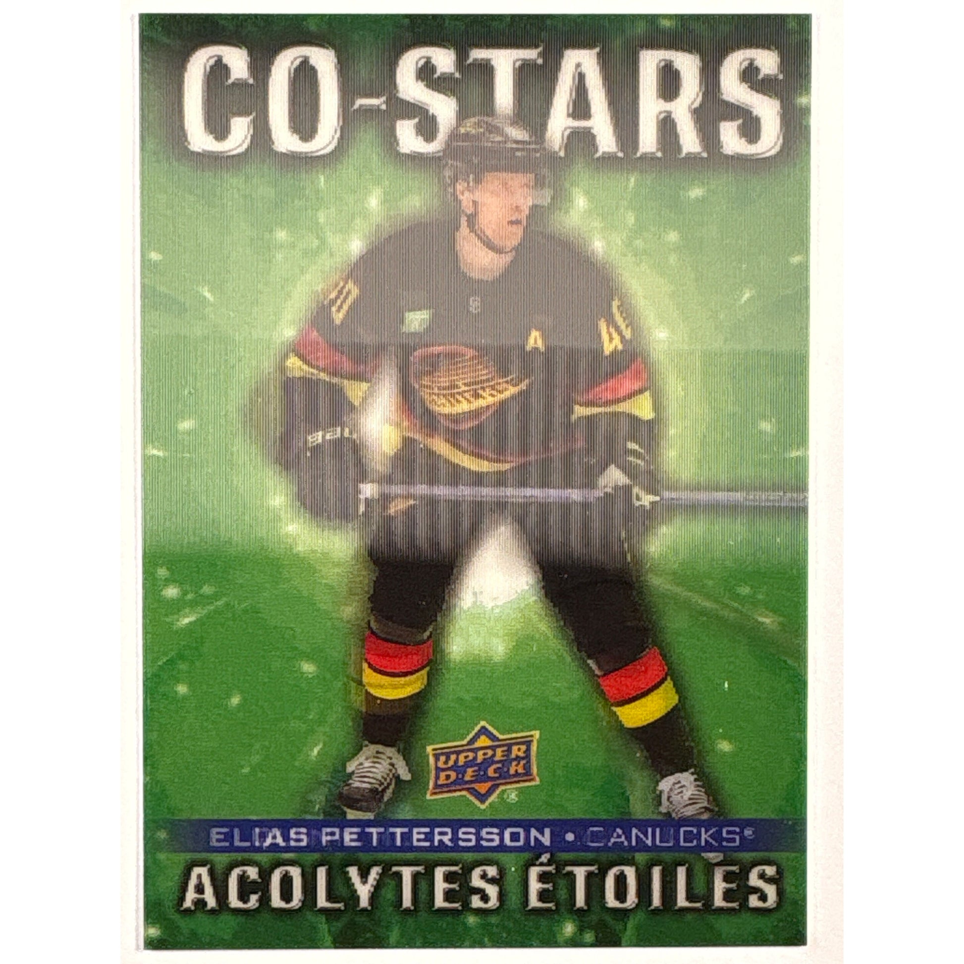 2025-26 Tim Hortons Elias Pettersson / Quinn Hughes Co-Stars Lenticular | Local Legends Cards & Collectibles