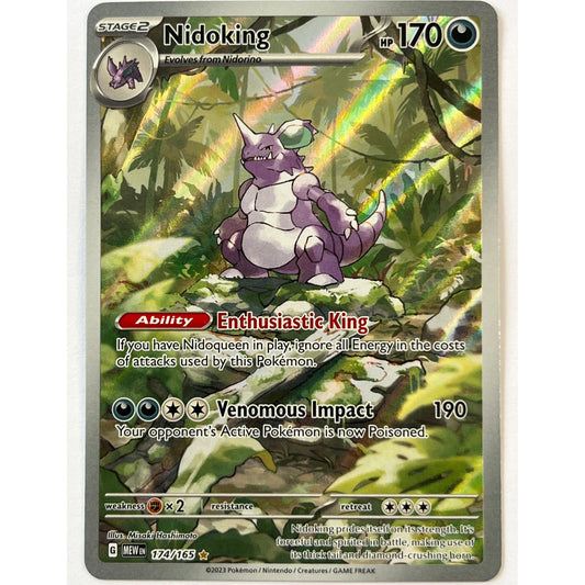 Nidoking Holo Illustration Rare 174/165