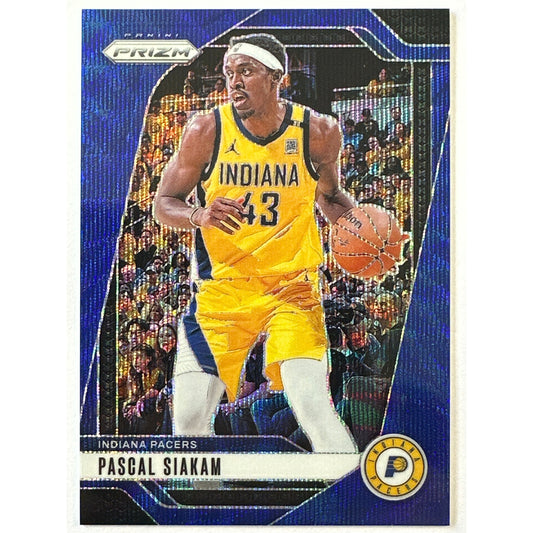 2024-25 Panini Prizm Pascal Siakam Blue Wave Prizm 025/125
