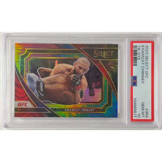 2023 Select Khamzat Chimaev Tye Dye Prizm /25
