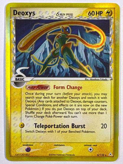 Deoxys Reverse Holo Rare 6/110 | Local Legends Cards & Collectibles
