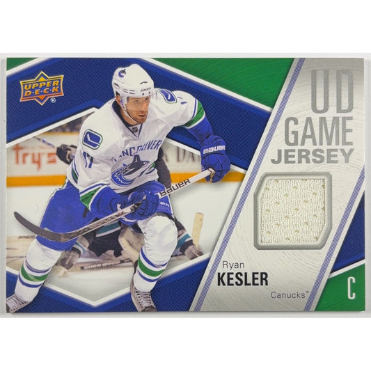 2011-12 Series 1 Ryan Kesler UD Game Jersey