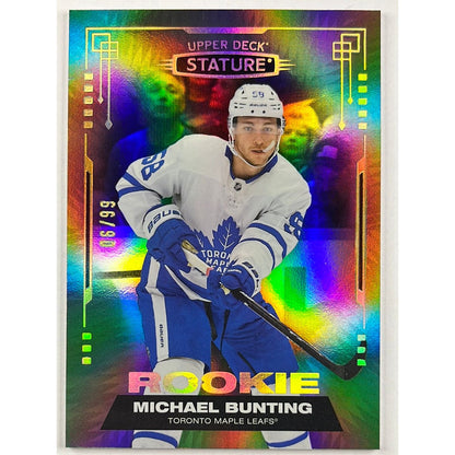 2021-22 Stature Michael Bunting Rookie 06/99