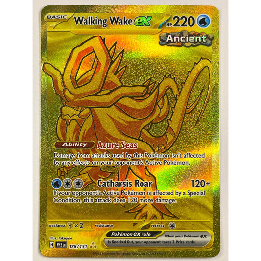 Walking Wake EX Hyper Rare 178/131
