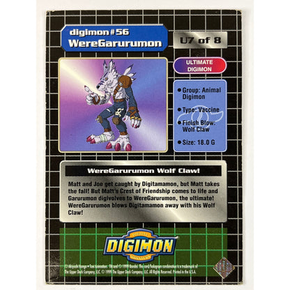 *STAMPED Exclusive Preview 56 weregarurumon Holo U7 of 8