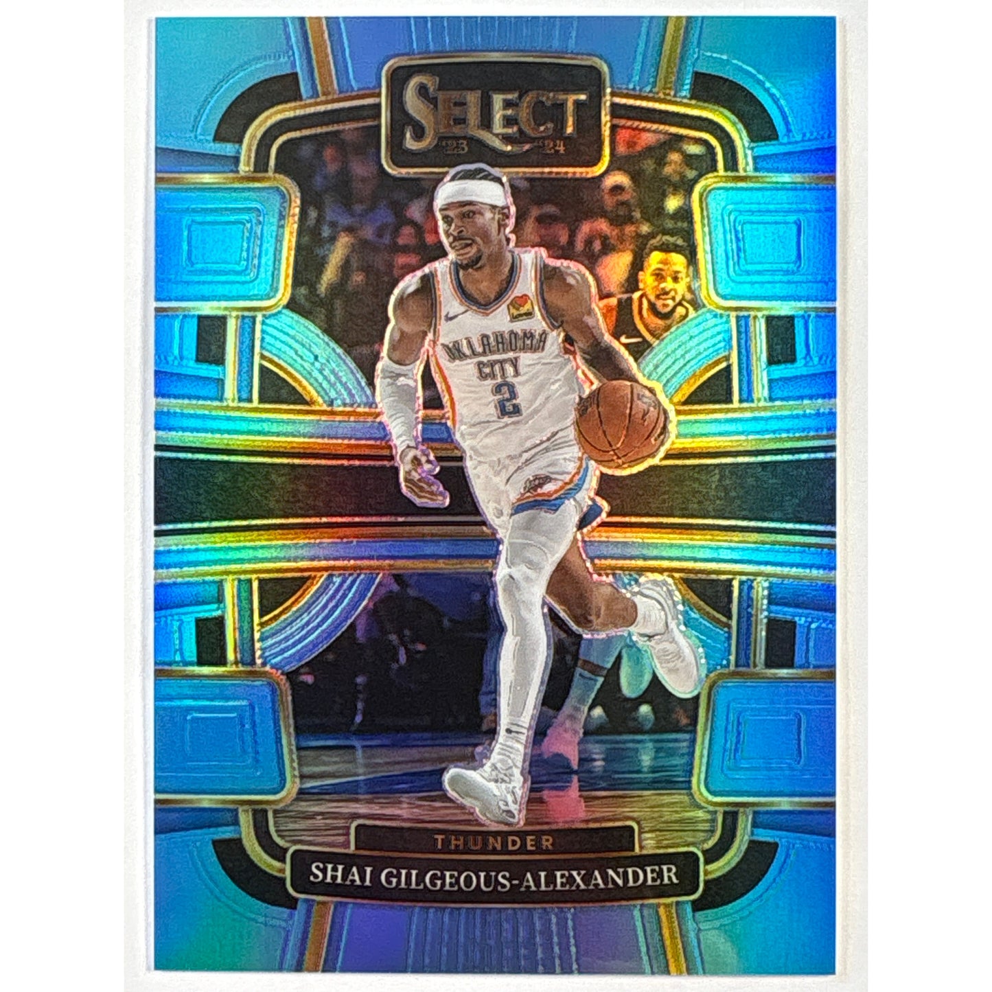 2023-24 Panini Prizm Shai Gilgeous-Alexander Light Blue Prizm 10/299 | Local Legends Cards & Collectibles