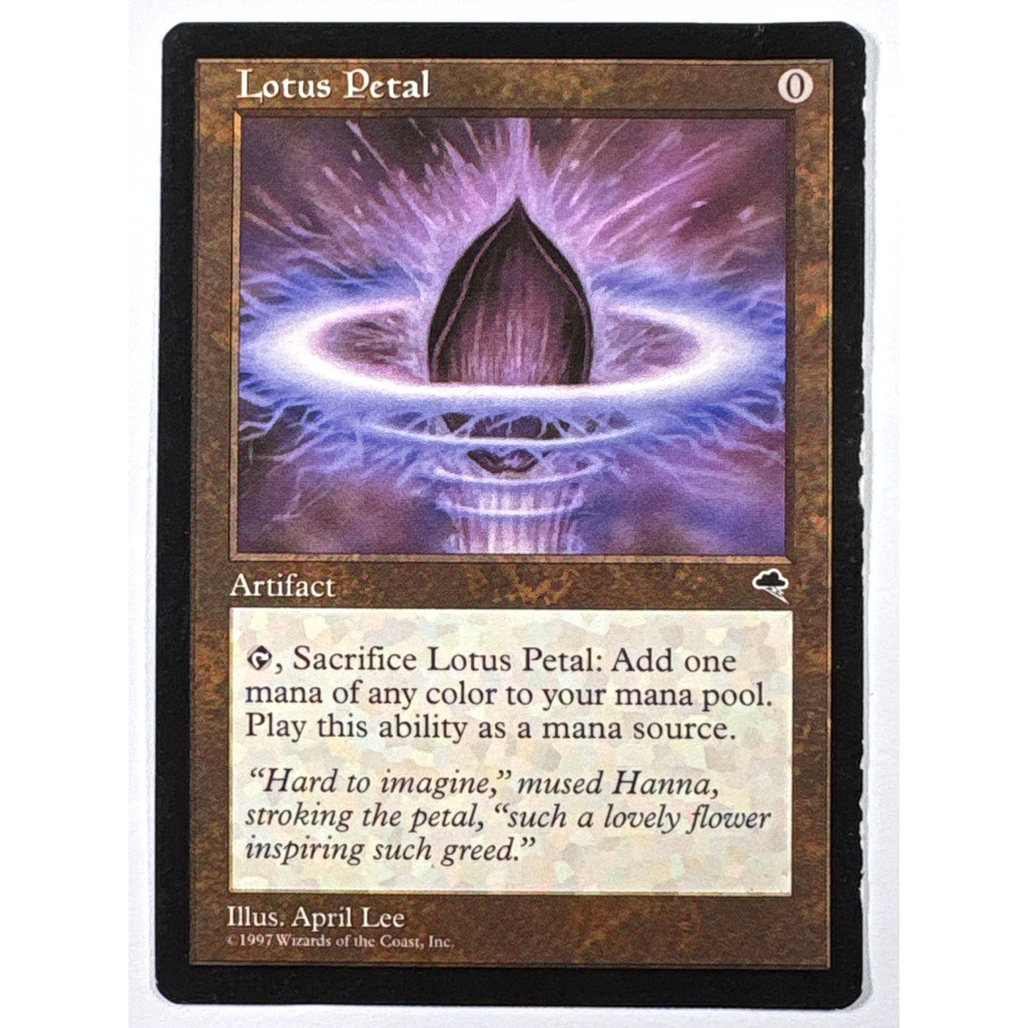 1997 Tempest Lotus Petal Non-Foil | Local Legends Cards & Collectibles