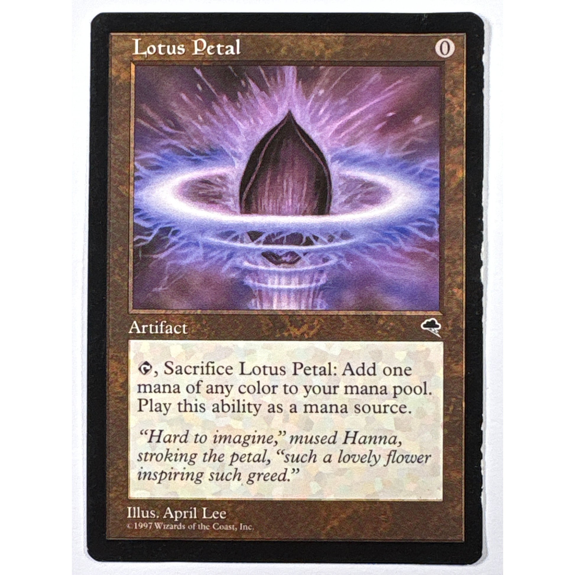1997 Tempest Lotus Petal Non-Foil | Local Legends Cards & Collectibles