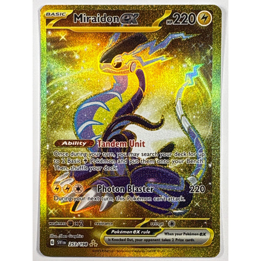 Miraidon Holo Hyper Rare 253/198 | Local Legends Cards & Collectibles