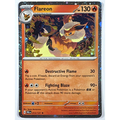 Flareon Cosmos Holo Promo 013/131 | Local Legends Cards & Collectibles