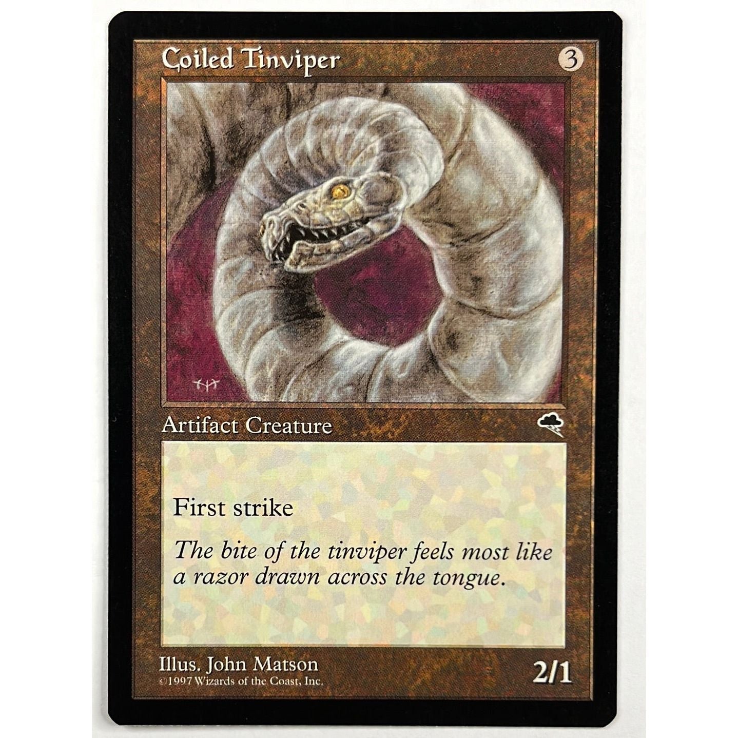 1997 MTG Coiled TinViper | Local Legends Cards & Collectibles