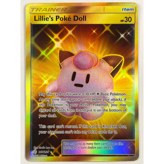 Lillie’s Poké Doll Gold Secret Rare 267/236