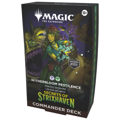 Magic: The Gathering Secrets of Strixhaven Commander Decks Winterbloom Pestilence | Local Legends Cards & Collectibles