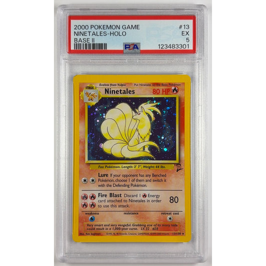 Ninetales Holo Rare 13/130 PSA 5 EXCELLENT | Local Legends Cards & Collectibles