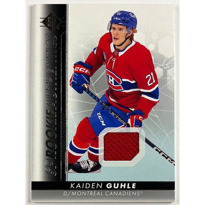 2022-23 SP Authentic Kaiden Guhle Rookie Authentics