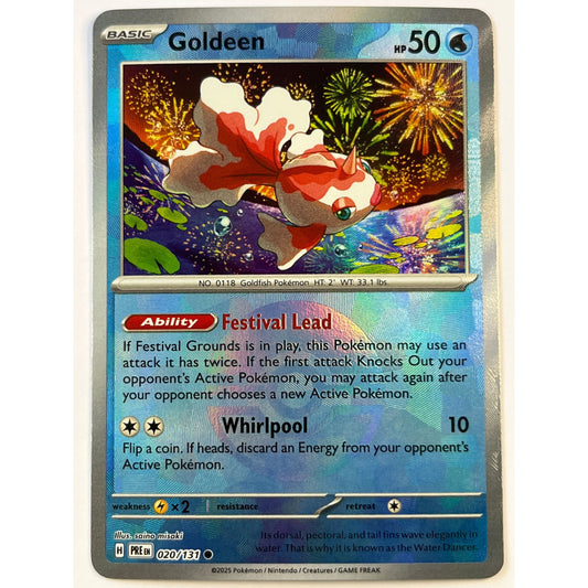 Goldeen Pokéball Holo Common 020/131
