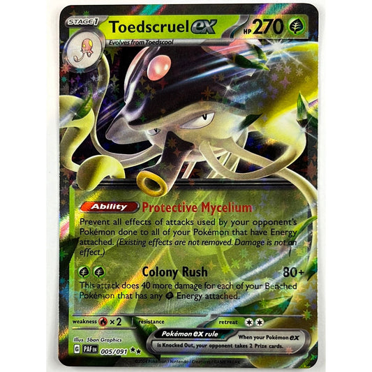 Toedscruel EX Double Rare Holo 005/097