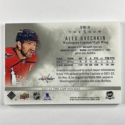 2021-22 The Cup Alexander Ovechkin The Show /49