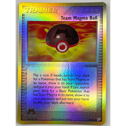 Team Magma Ball Reverse Holo 80/95