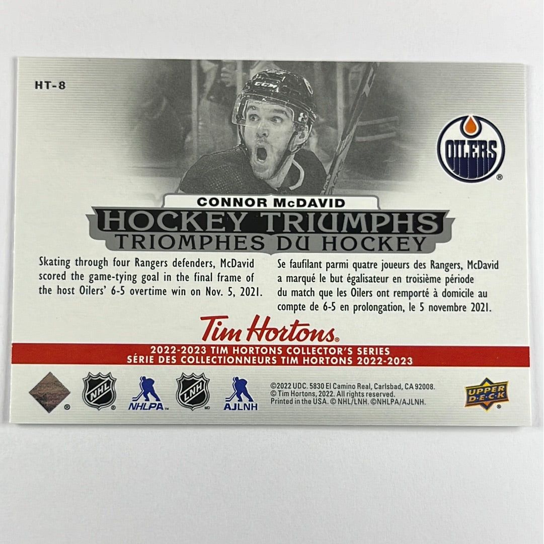2022-23 Tim Hortons Connor McDavid Hockey Triumphs