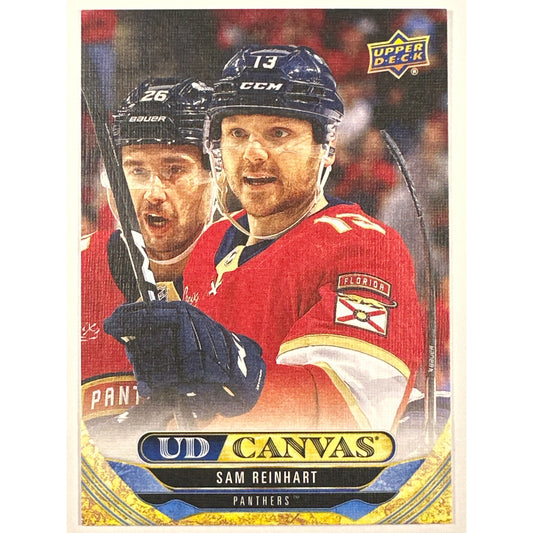 2024-25 Upper Deck Extended Series Sam Reinhart UD Canvas