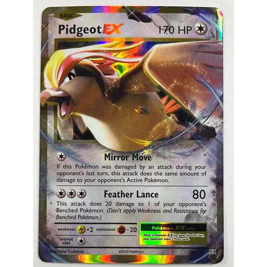 Pidgeot EX Ultra Rare 64/108