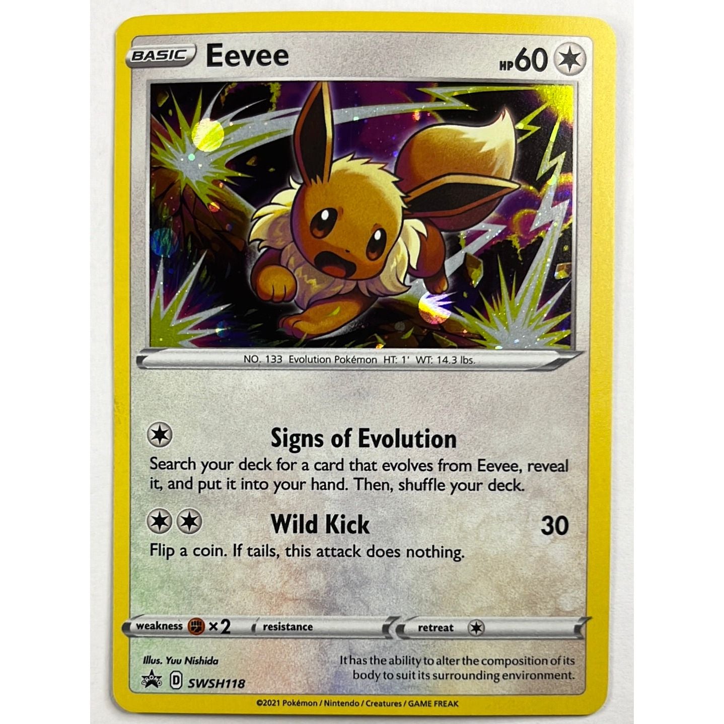 Eevee Holo Promo SWSH118