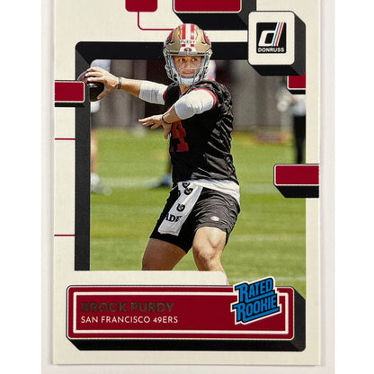 2022 Donruss Brock Purdy Rated Rookie