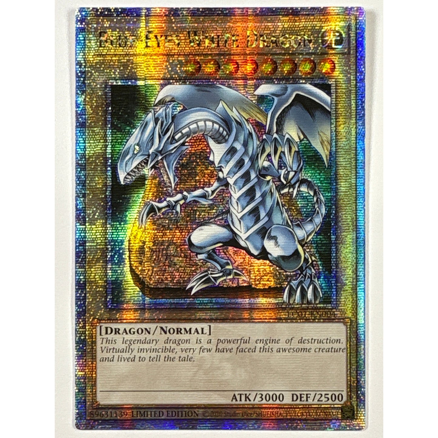 Limited Edition Blue-Eyes White Dragon Quarter Century Rare LC01-EN004 | Local Legends Cards & Collectibles